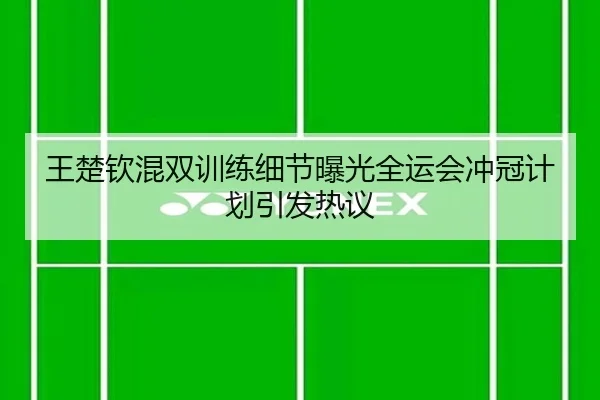 王楚钦混双训练细节曝光全运会冲冠计划引发热议
